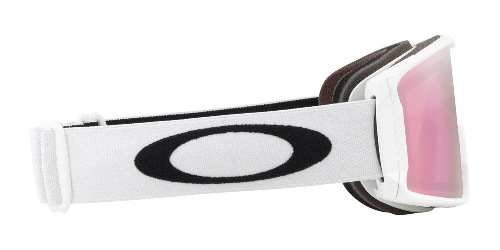 Oakley Gogle Line Miner XM MATTE WHITE / Prizm Snow Hi Pink Iridium OO7093-11