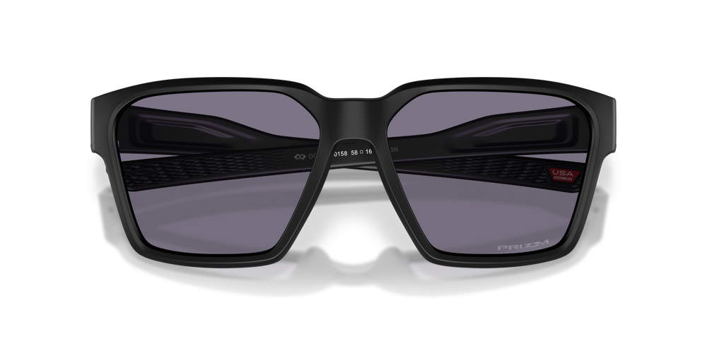 Oakley Okulary przeciwsłoneczne Briza Matte Black / Prizm Grey OO9497-01