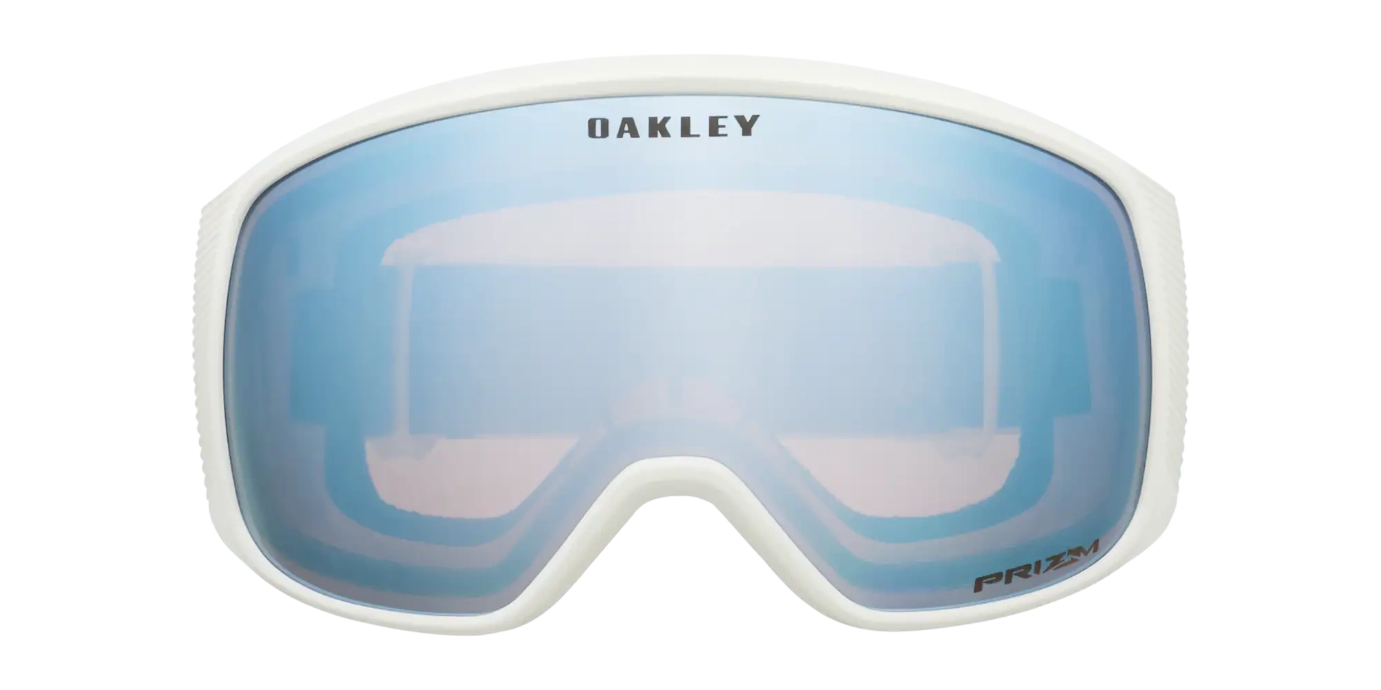 OAKLEY Gogle zimowe FLIGHT TRACKER M Matte White/Prizm Snow Sapphire Iridium OO7105-27