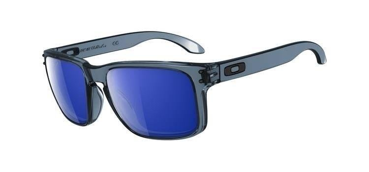 Oakley Okulary HOLBROOK Crystal Black/Ice Iridium OO9102-47