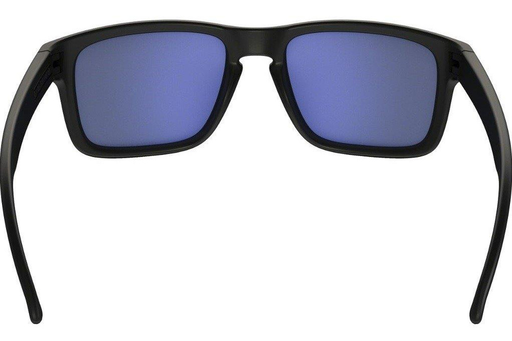 Oakley Sunglasses HOLBROOK Matte Black/Ice Iridium Polarized OO9102-52