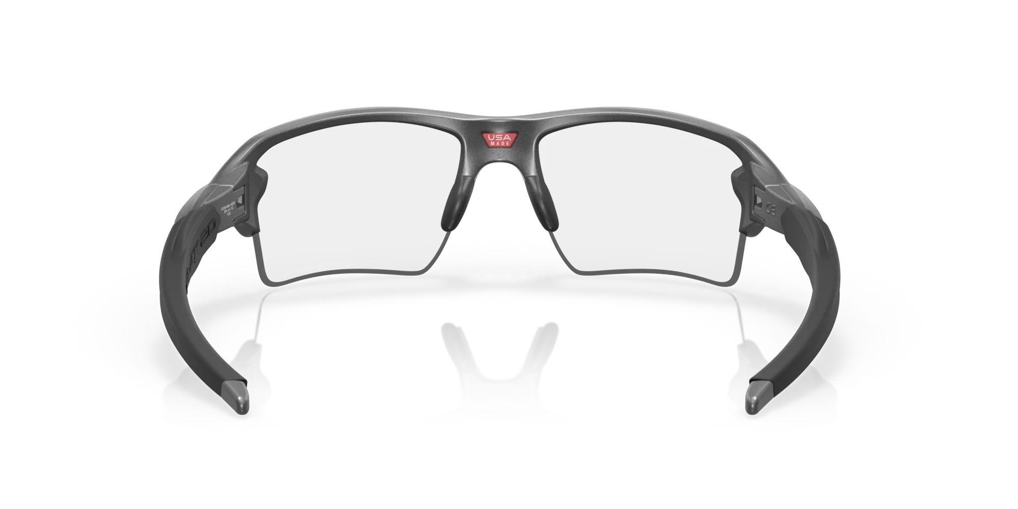 Oakley Okulary Przeciwsłoneczne Ochronne FLAK 2.0 XL Steel/Black Iridium Photochromic Activated OO9188-16