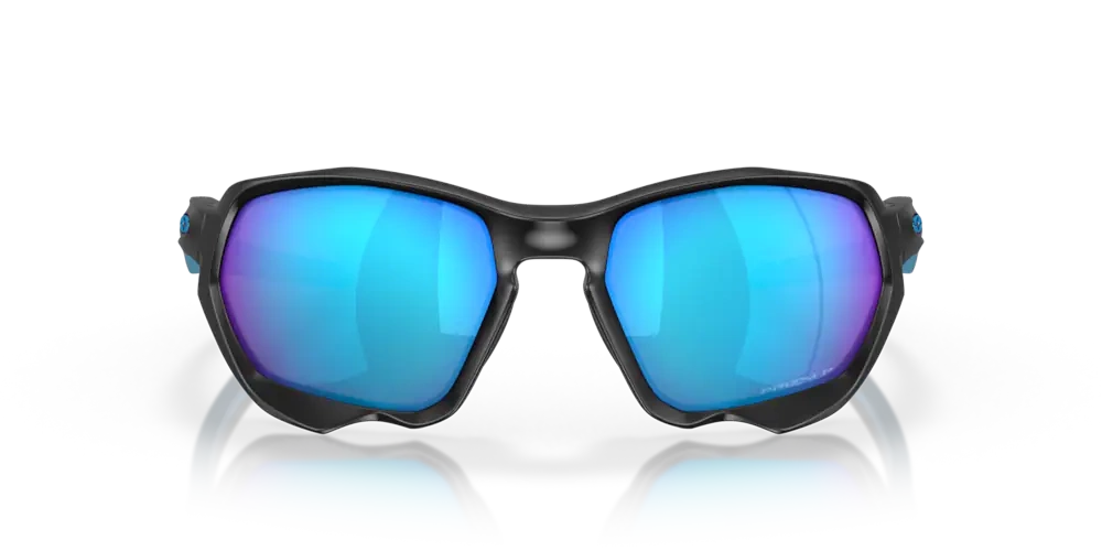Oakley Sunglasses PLAZMA Matte Black/Prizm Sapphire Polarized OO9019-08