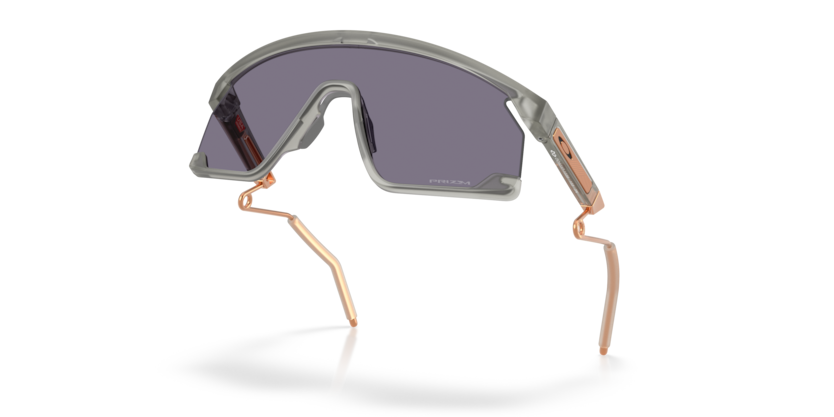 Oakley Okulary przeciwsłoneczne BXTR METAL Matte Transparent grey ink/Prizm grey OO9237-13