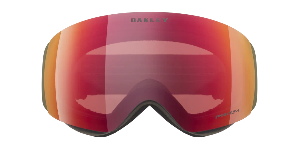 OAKLEY Gogle Snow FLIGHT DECK M Factory Pilot White/Prizm Snow Torch Iridium OO7064-96