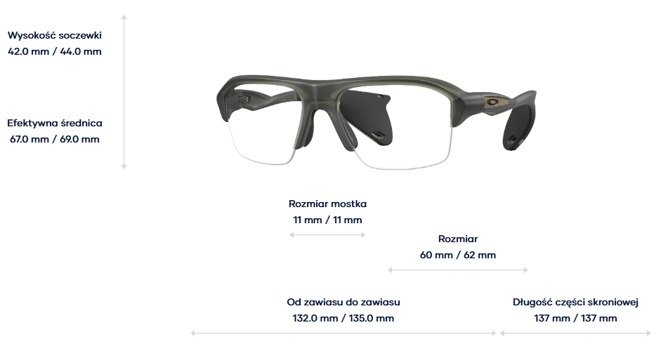 Oakley Okulary korekcyjne Stunt Glider OX8198-03