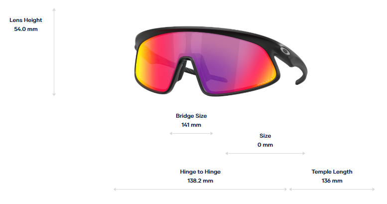 Oakley Okulary przeciwsłoneczne RSLV 141 Matte Black / Prizm Road OO9524D-01