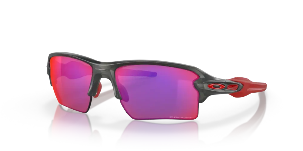 Oakley Sunglasses FLAK 2.0 XL Matte Grey Smoke/Prizm Road OO9188-04