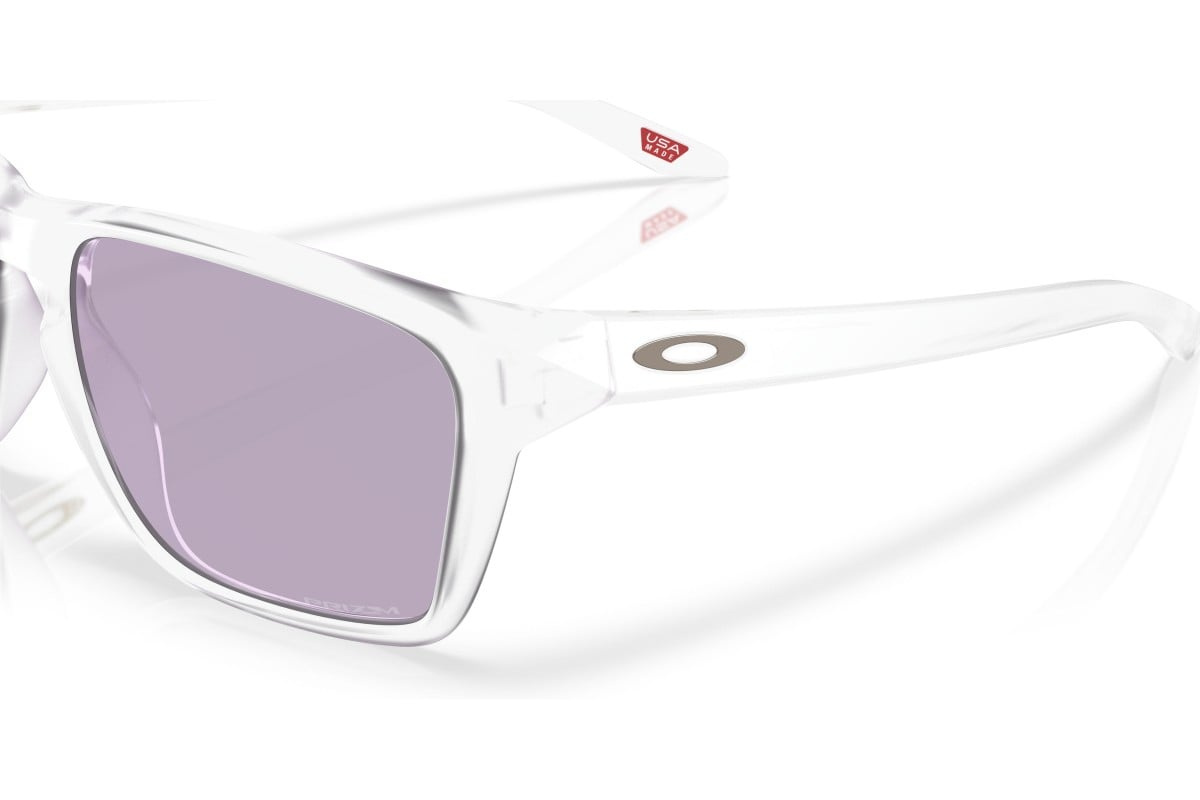 Oakley Okulary przeciwsłoneczne SYLAS Matte Clear / Prizm Slate OO9448-45
