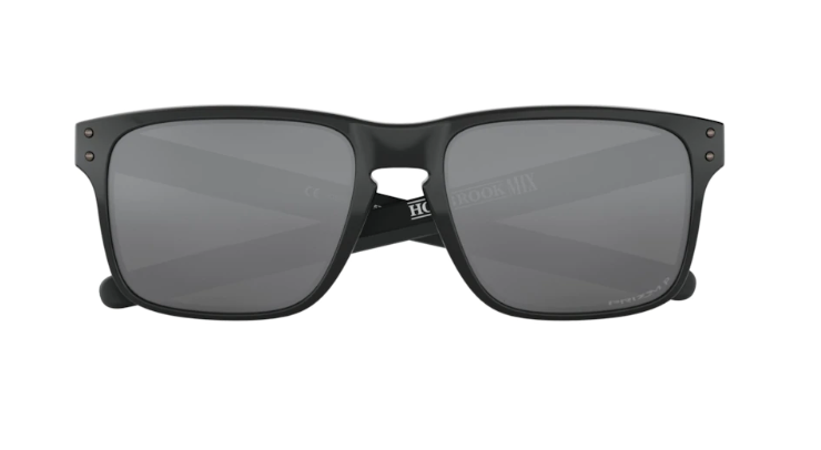 Oakley Okulary przeciwsłoneczne HOLBROOK MIX Polished Black / Prizm Black Polarized OO9384-06