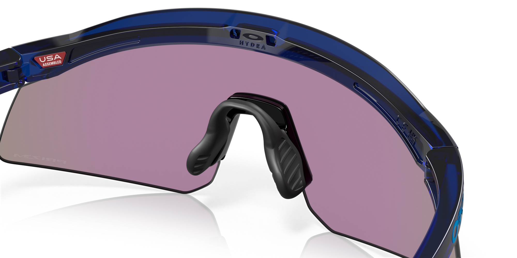 Oakley Okulary przeciwsłoneczne HYDRA Transparent blue/Prizm jade OO9229-07