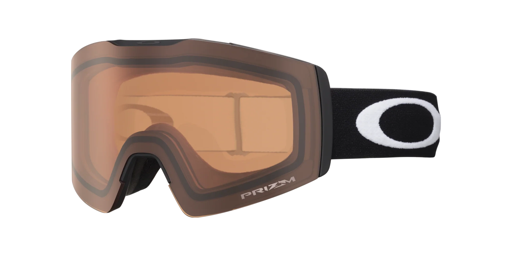 OAKLEY Gogle zimowe FALL LINE M Matte Black/Prizm Persimmon OO7103-17