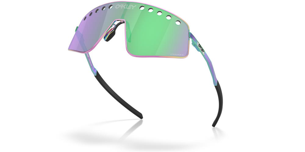 Oakley Okulary przeciwsłoneczne SUTRO TI SWEEP Polished Oil Slick/Prizm Road Jade OO6025-05