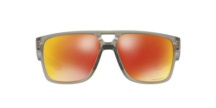Oakley Okulary przeciwsłoneczne CROSSRANGE PATCH Matte Grey Ink/Prizm Ruby OO9382-05