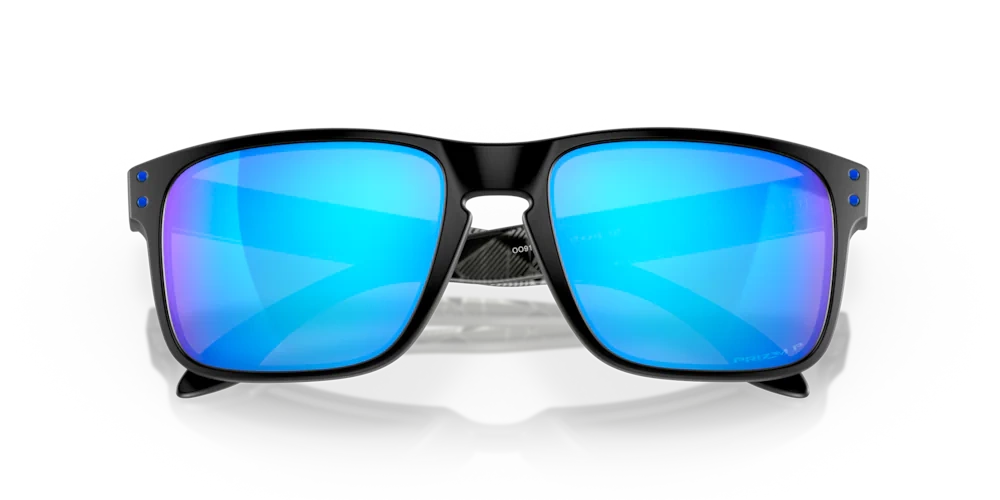 Oakley Okulary przeciwsłoneczne HOLBROOK Matte Black Prizmatic/Prizm Sapphire Polarized OO9102-H0
