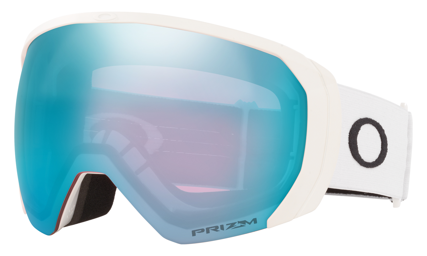 OAKLEY Gogle Snow FLIGHT PATH L Matte White/Prizm Snow Sapphire Iridium OO7110-26