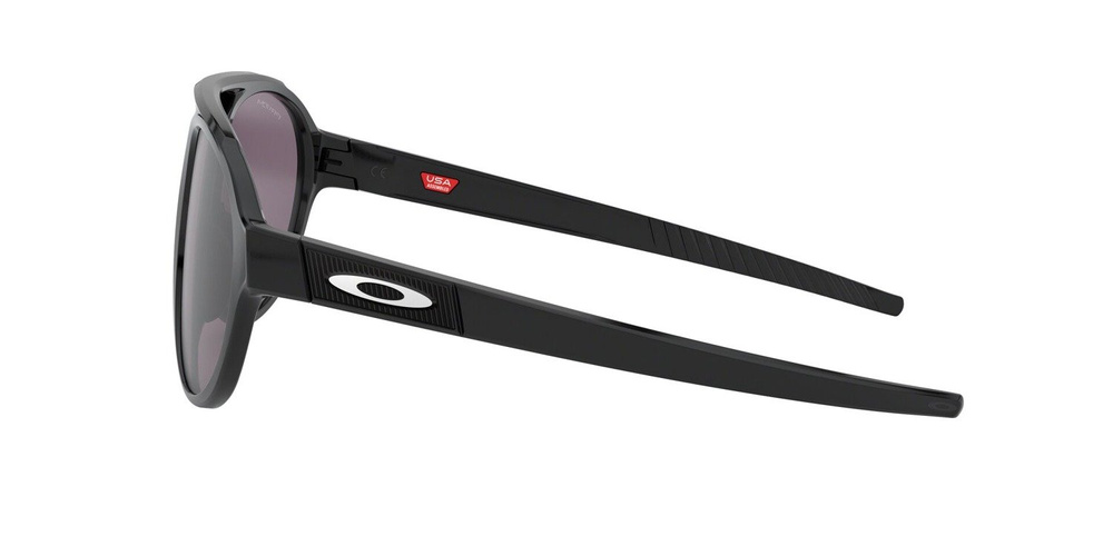 Oakley Okulary przeciwsłoneczne FORAGER Polished Black / Prizm Grey OO9421-01