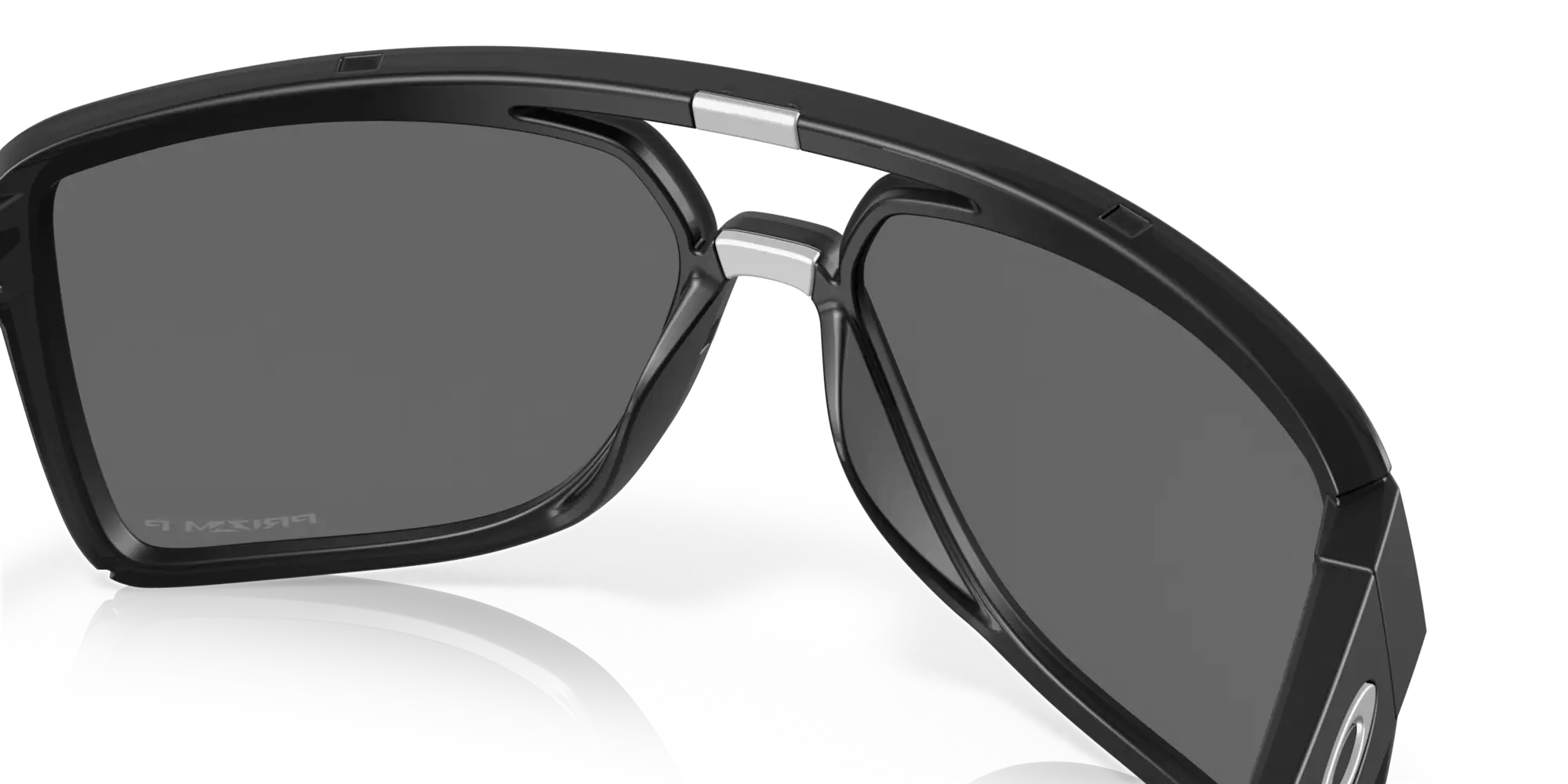 Oakley Okulary przeciwsłoneczne Castel Matte Black Ink, Prizm Black Polarized OO9147-02