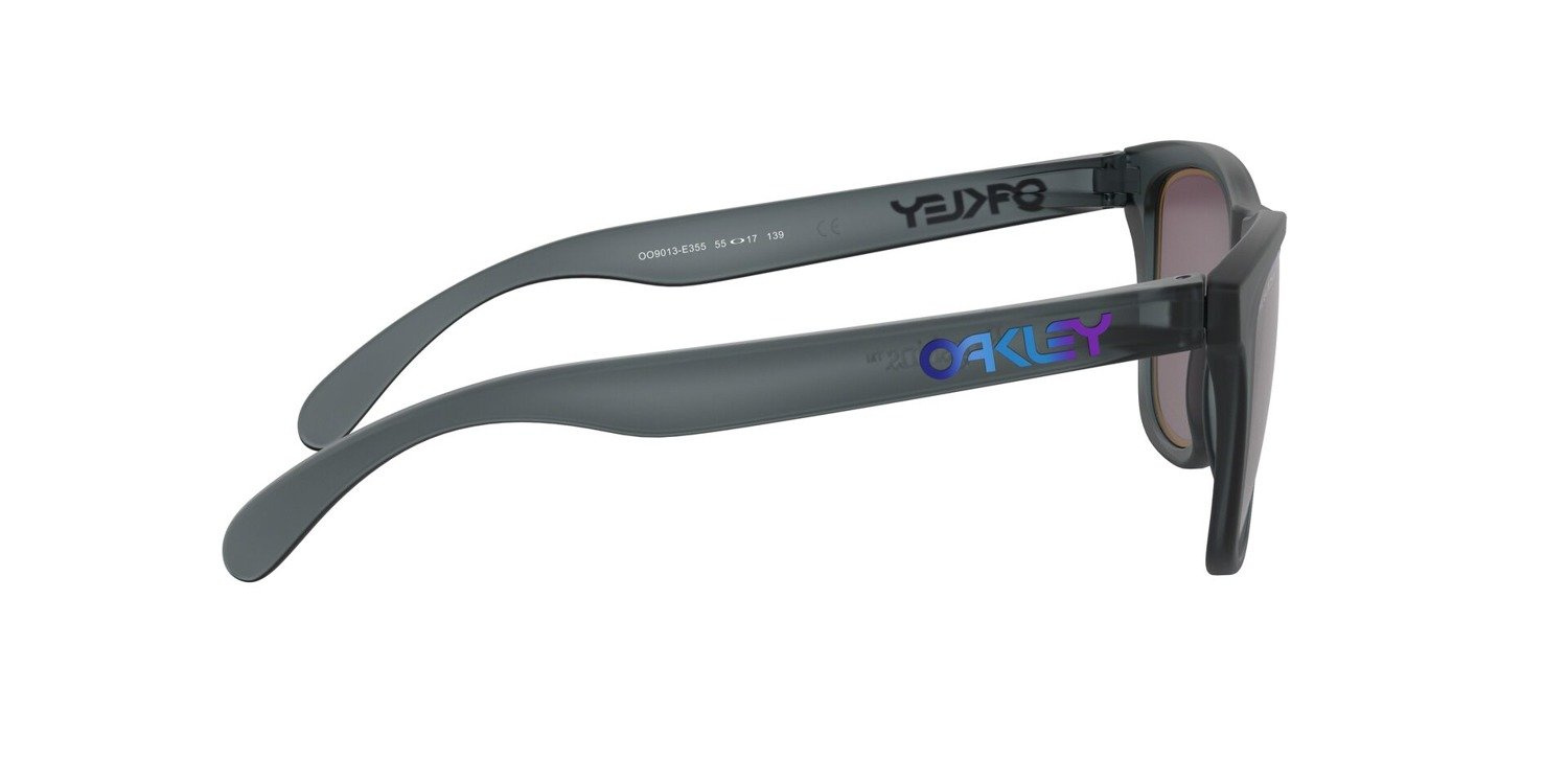 Oakley Okulary przeciwsłoneczne FROGSKINS Matte Crystal Black/Prizm Grey Sapphire Alt Iridiu OO9013-E3