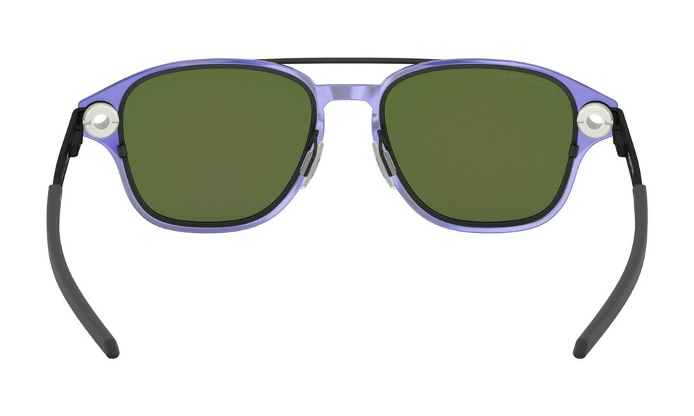 Oakley Okulary przeciwsłoneczne COLDFUSE Matte Black/Violet Iridium Polarized OO6042-06