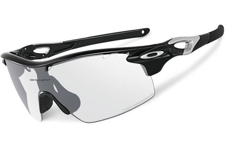 Oakley Okulary PHOTOCHROMIC RADARLOCK XL STRAIGHT Polished Black/Clear Black Iridium Photochromic Vented OO9196-07