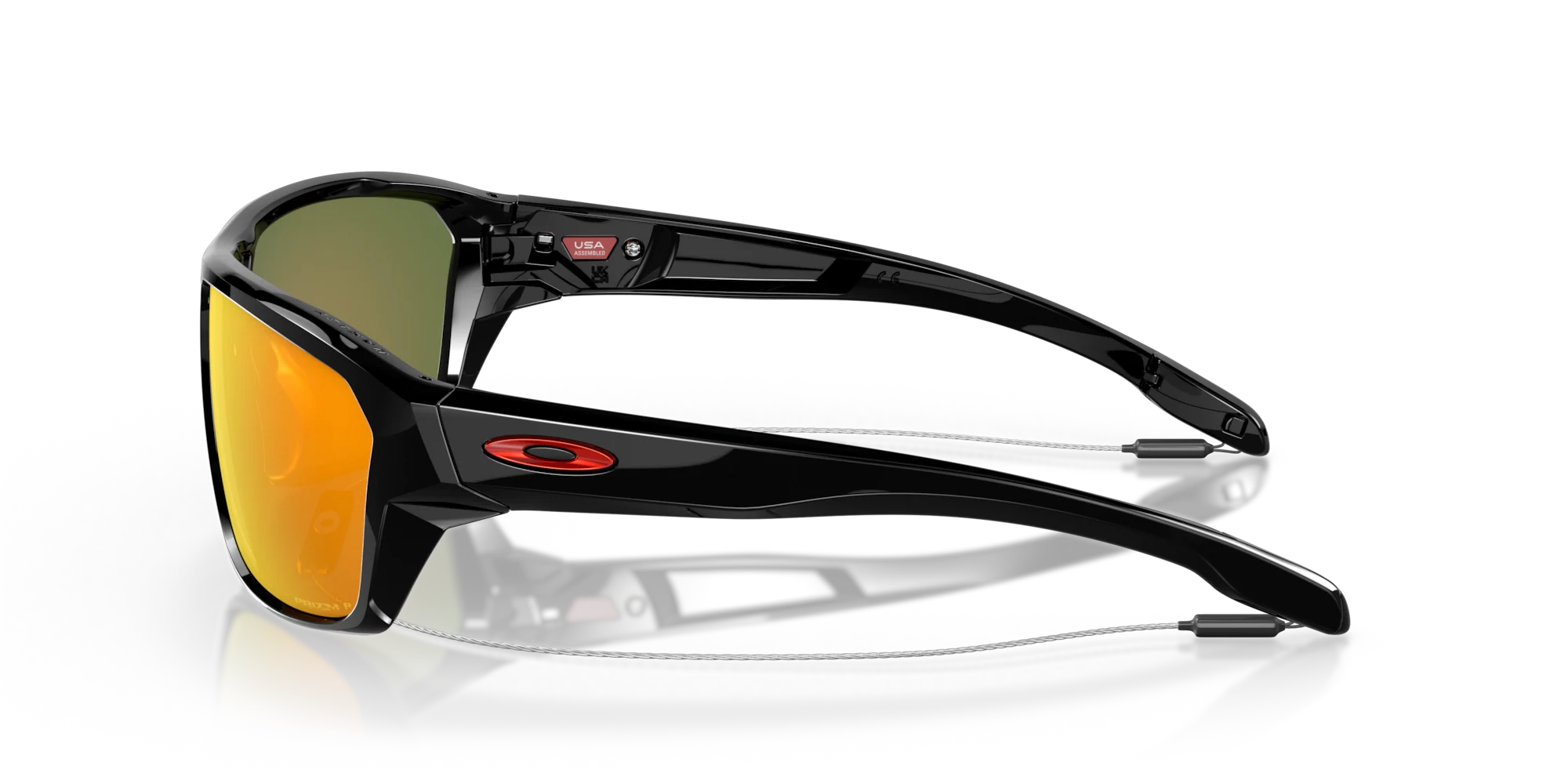 Oakley Sunglasses SPLIT SHOT Polished Black/Prizm Ruby Polarized OO9416-25