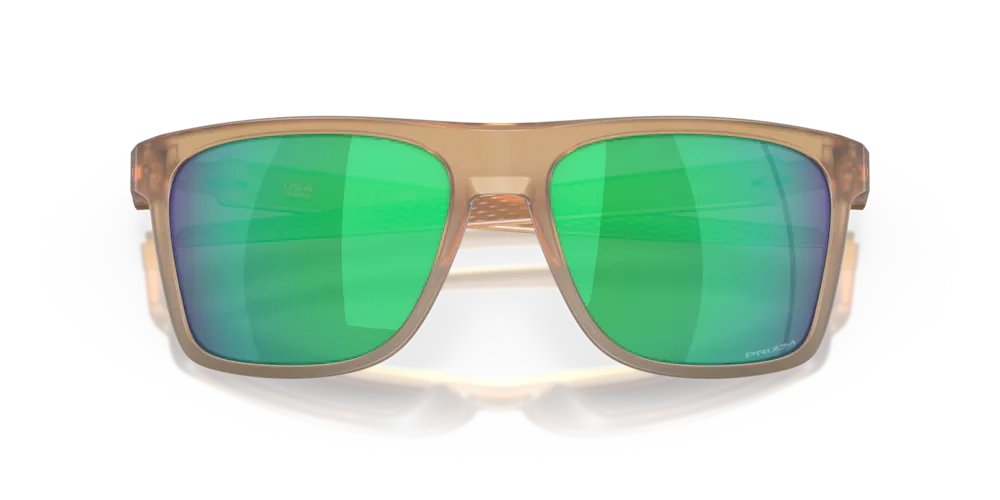 Oakley Okulary przeciwsłoneczne LEFFINGWELL Matte Sepia, Prizm Jade OO9100-03