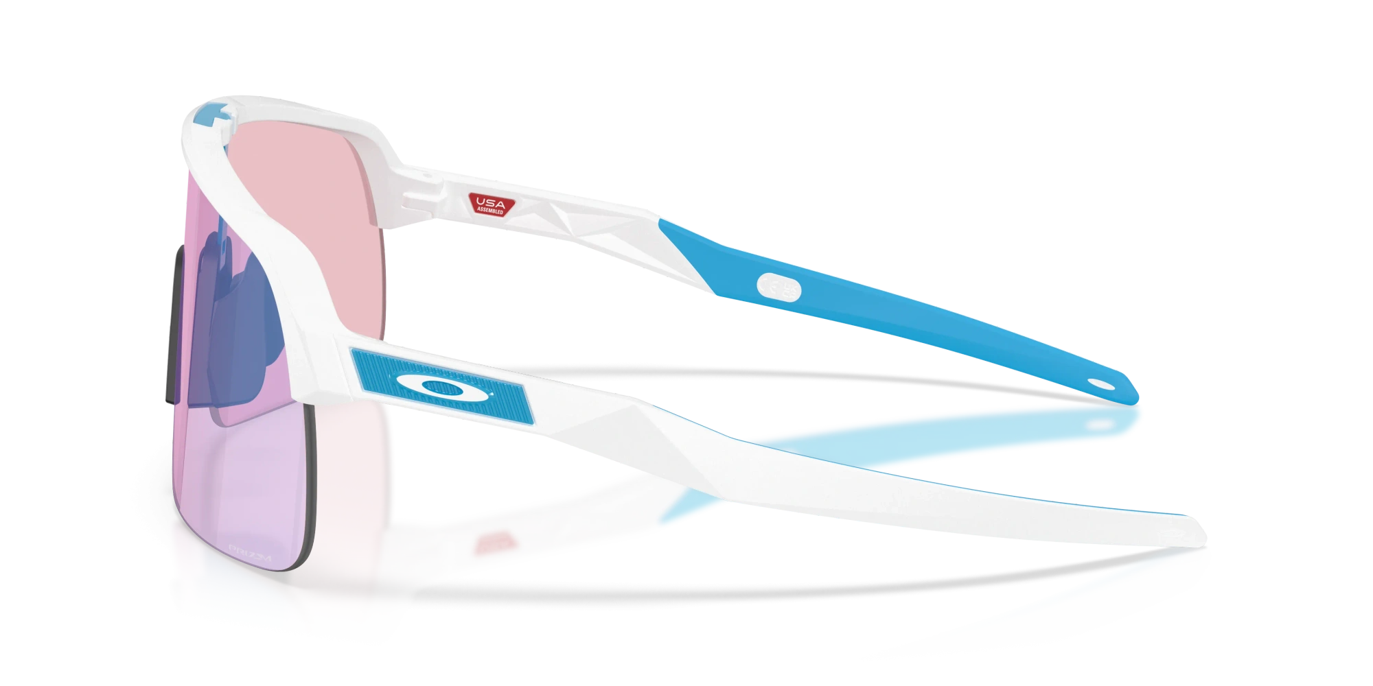 Oakley Okulary przeciwsłoneczne SUTRO LITE Matte White/Prizm Transitions Cobalt OO9463-C9