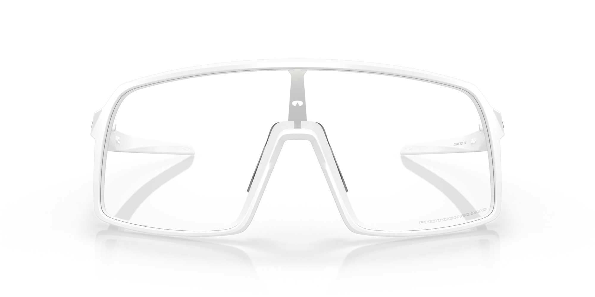 Oakley Okulary przeciwsłoneczne SUTRO Matte White/Clear Photochromic OO9406-99