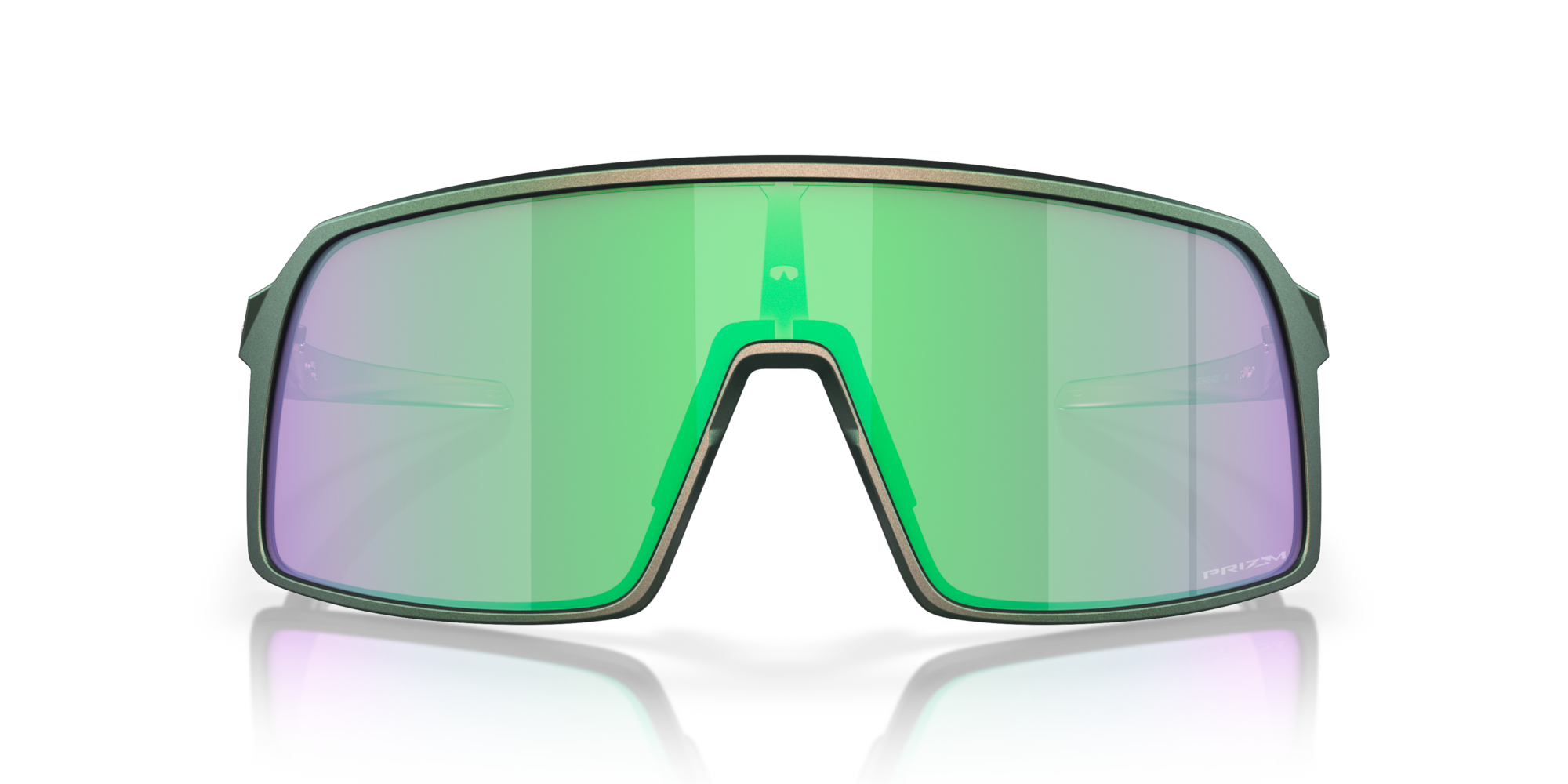 Oakley Okulary przeciwsłoneczne SUTRO Matte Silver Green/Prizm Road Jade OO9406-A2