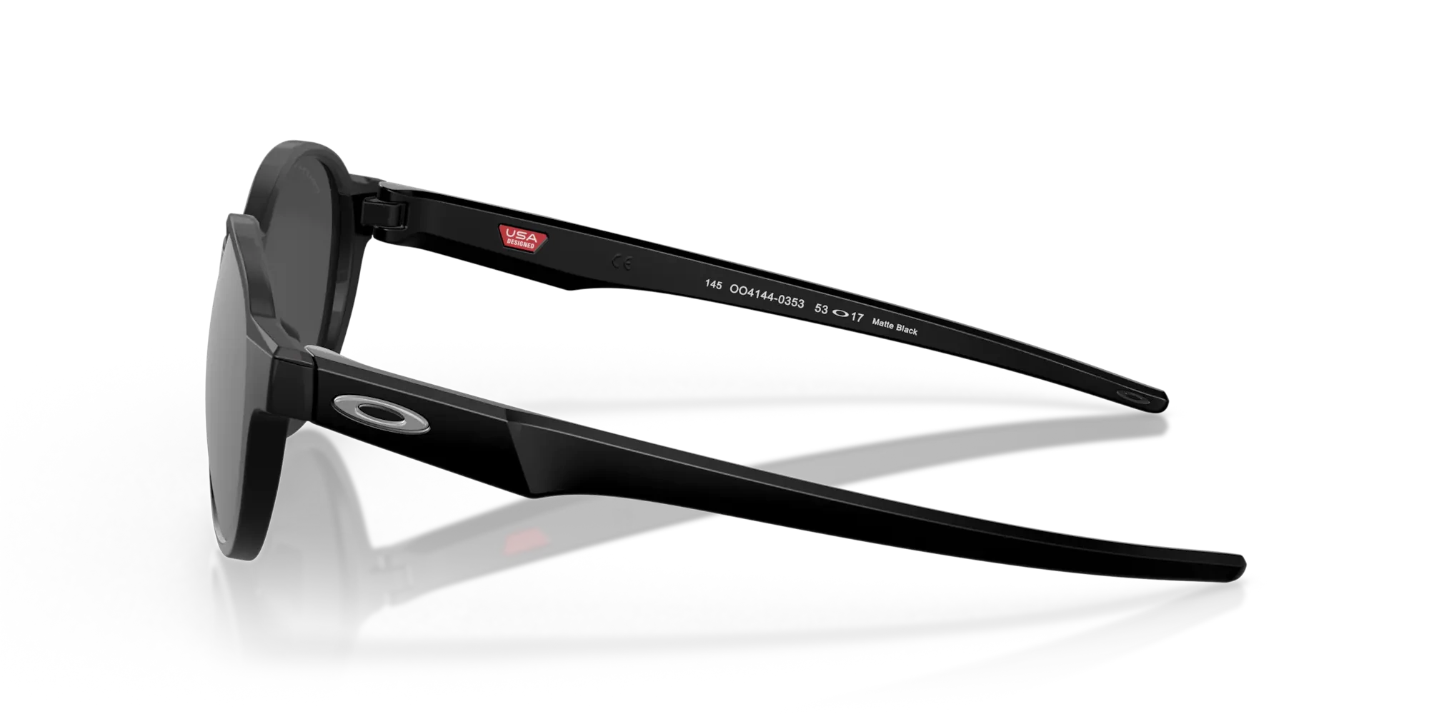 Oakley Sunglasses COINFLIP Matte Black/Prizm Black Polarized OO4144-03