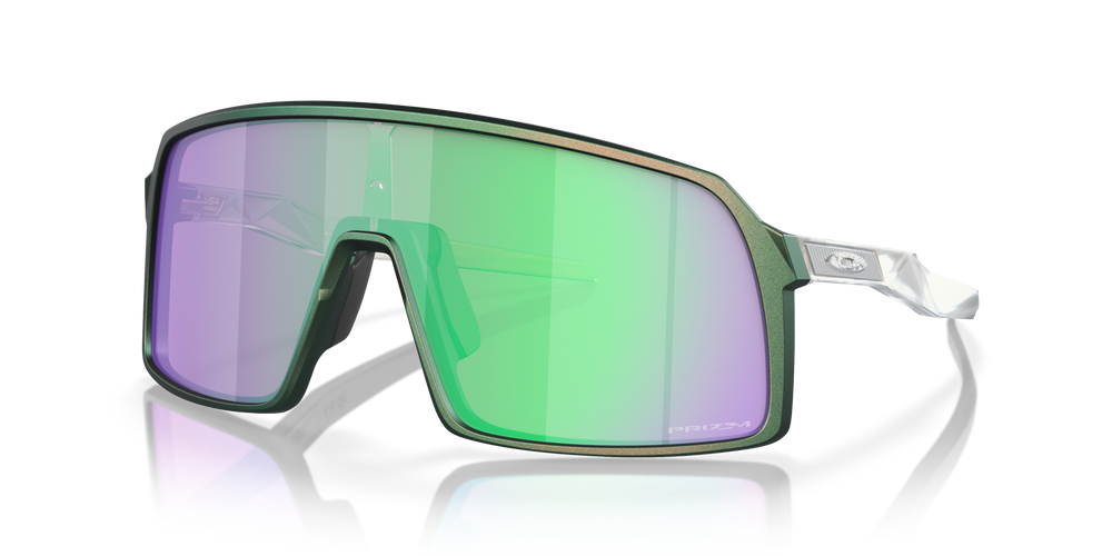 Oakley Sunglasses SUTRO Matte Silver Green/Prizm Road Jade OO9406-A2