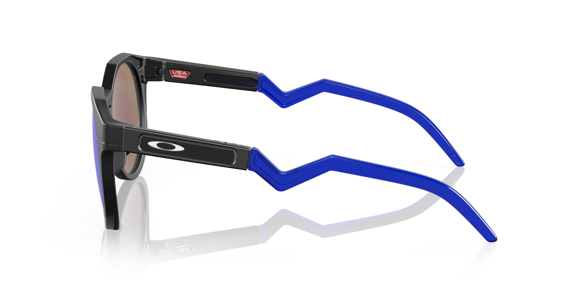 Oakley Sunglasses HSTN Matte Black / Prizm Sapphire Polarized OO9242-04