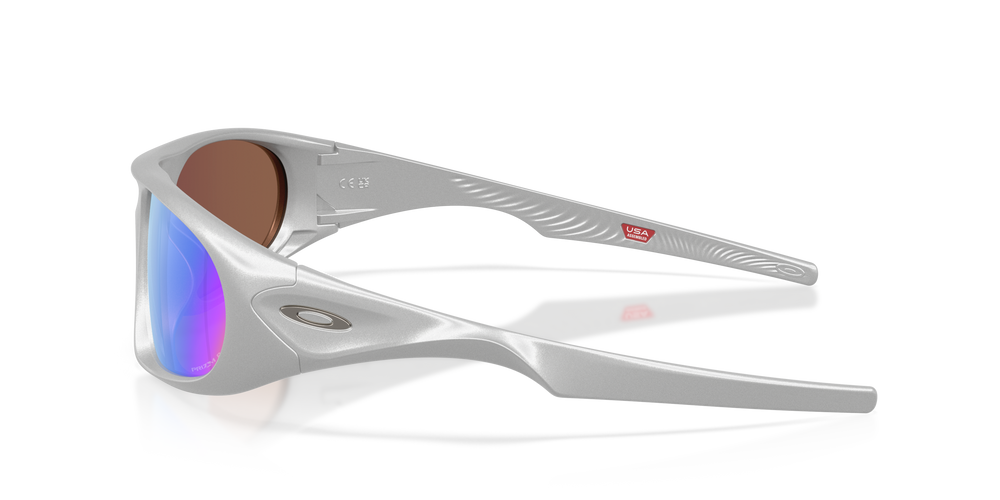 Oakley Okulary przeciwsłoneczne NEOFORMA X-Silver / Prizm Deep Water Polarized OO9528-07