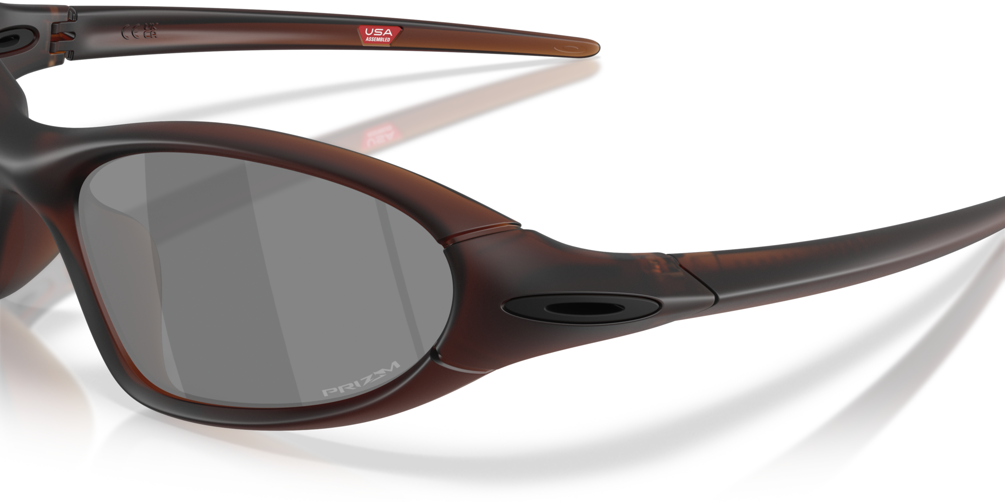 Oakley Sunglasses PORTAL JACKET Matte Rootbeer/Prizm Black OO9536-02