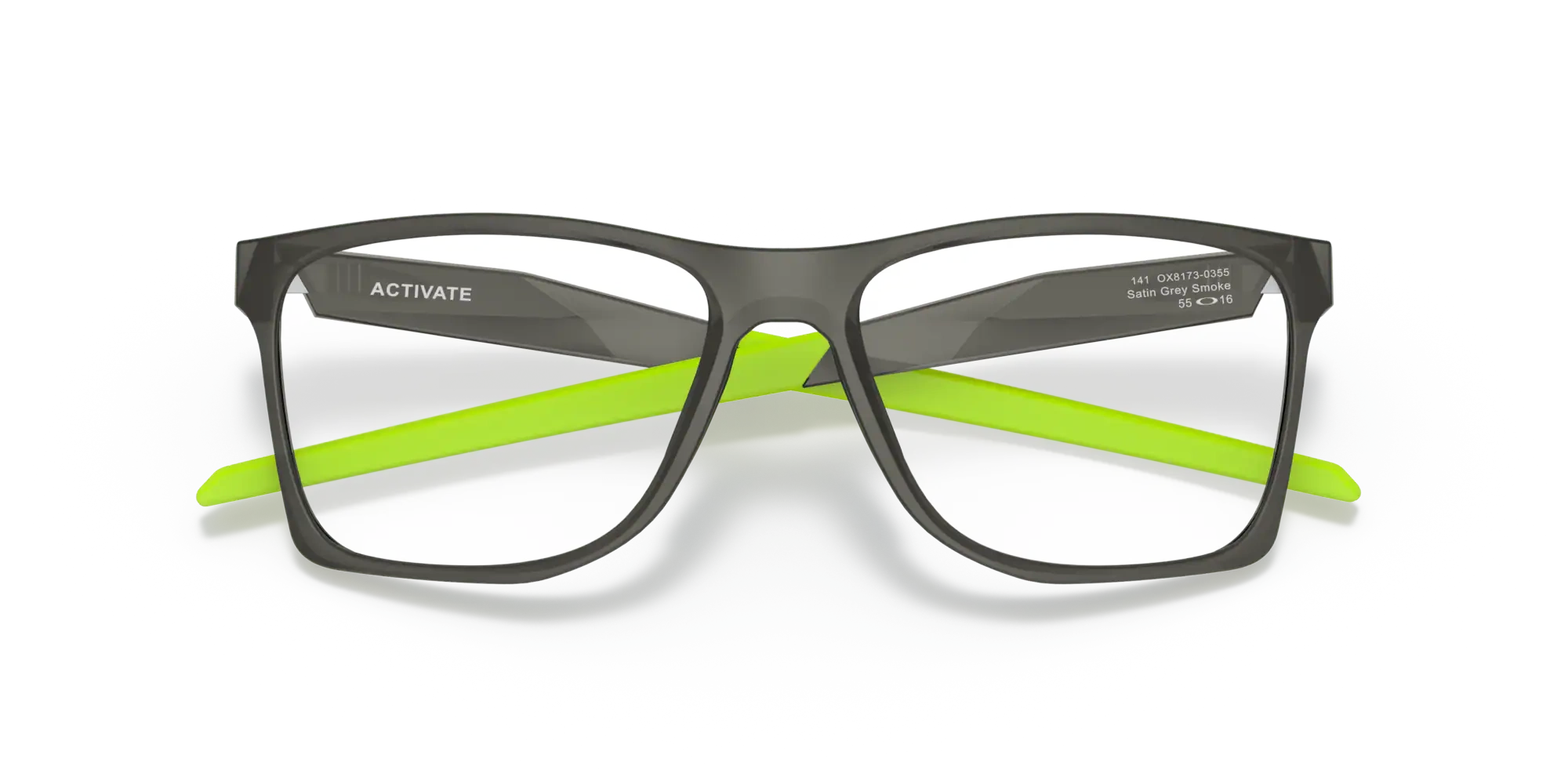 Oakley Okulary korekcyjne ACTIVATE Satin Grey Smoke/Clear OX8173-03