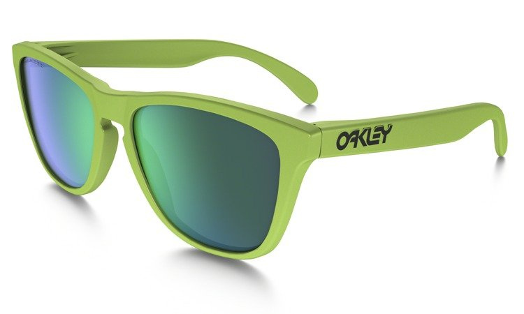Oakley Sunglasses Frogskins Matte Fern/Jade Iridium Polarised OO9013-14