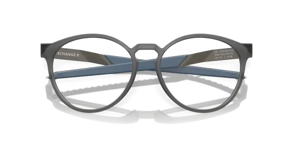 Oakley Okulary korekcyjne EXCHANGE R Satin Grey Smoke OX8184-02