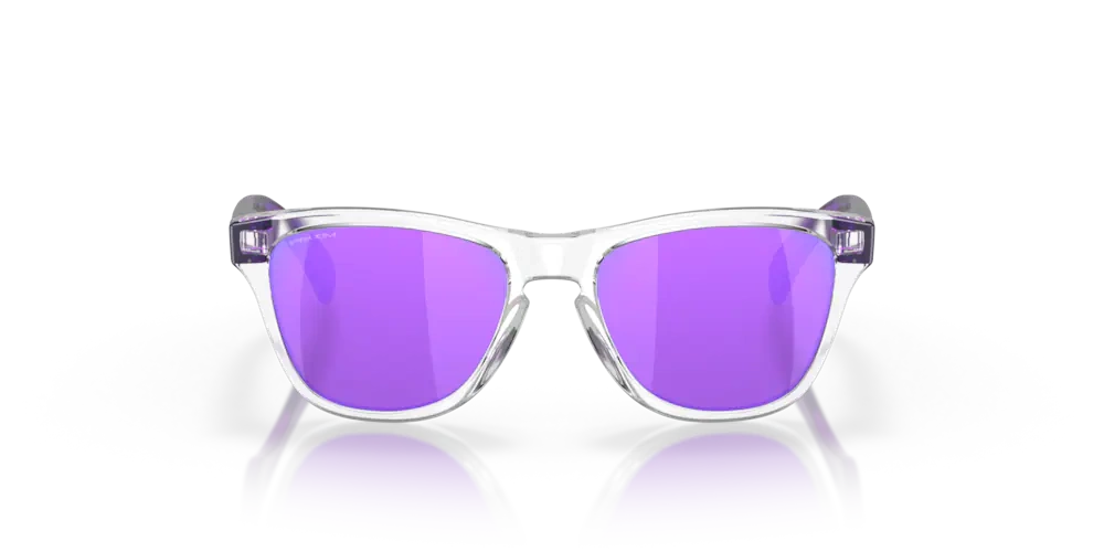 Oakley Okulary przeciwsłoneczne Dziecięce FROGSKINS XXS Clear, Prizm Violet OJ9009-03
