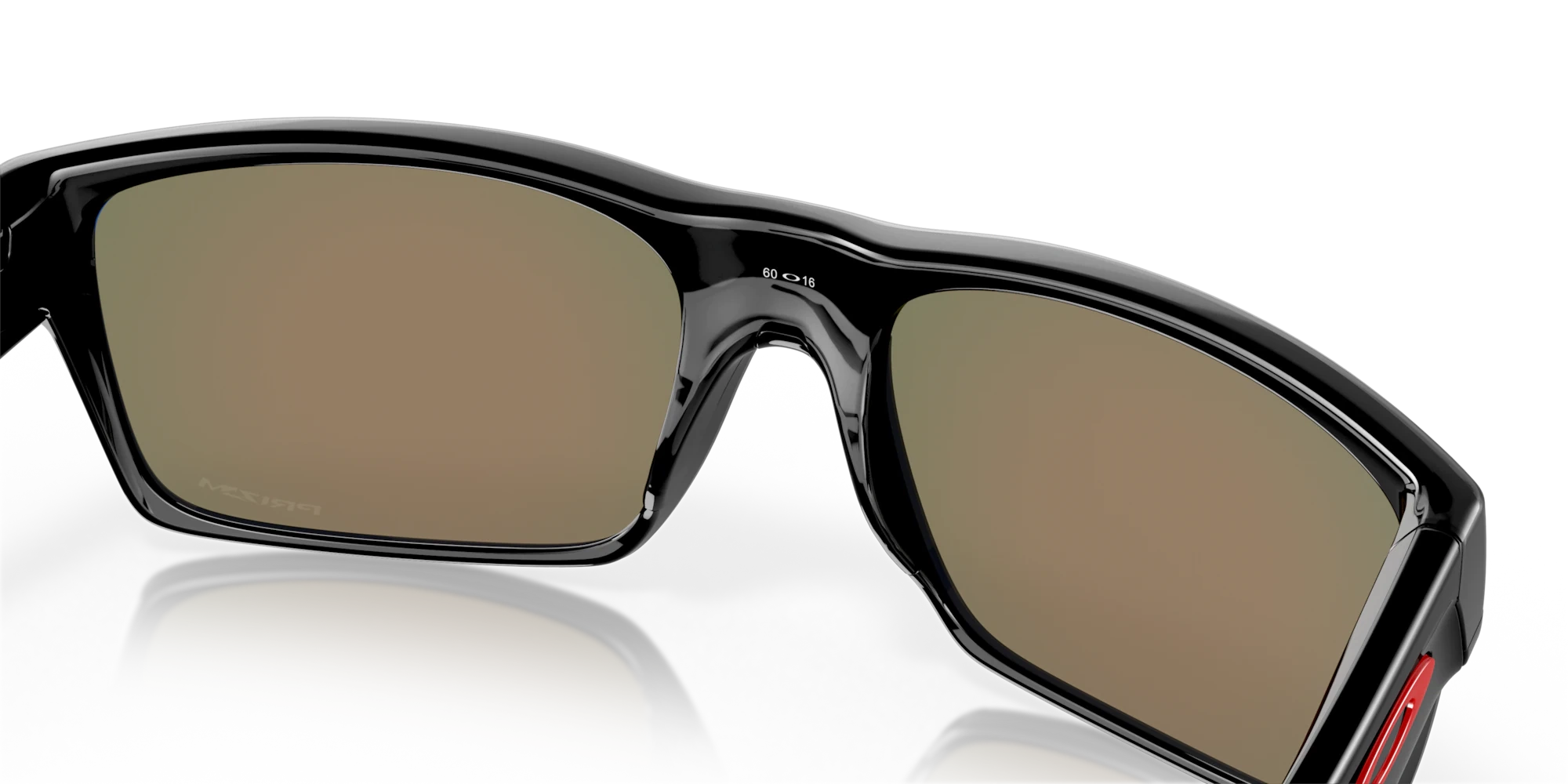 Oakley Okulary przeciwsłoneczne TWOFACE Polished Black/Prizm Ruby OO9189-47