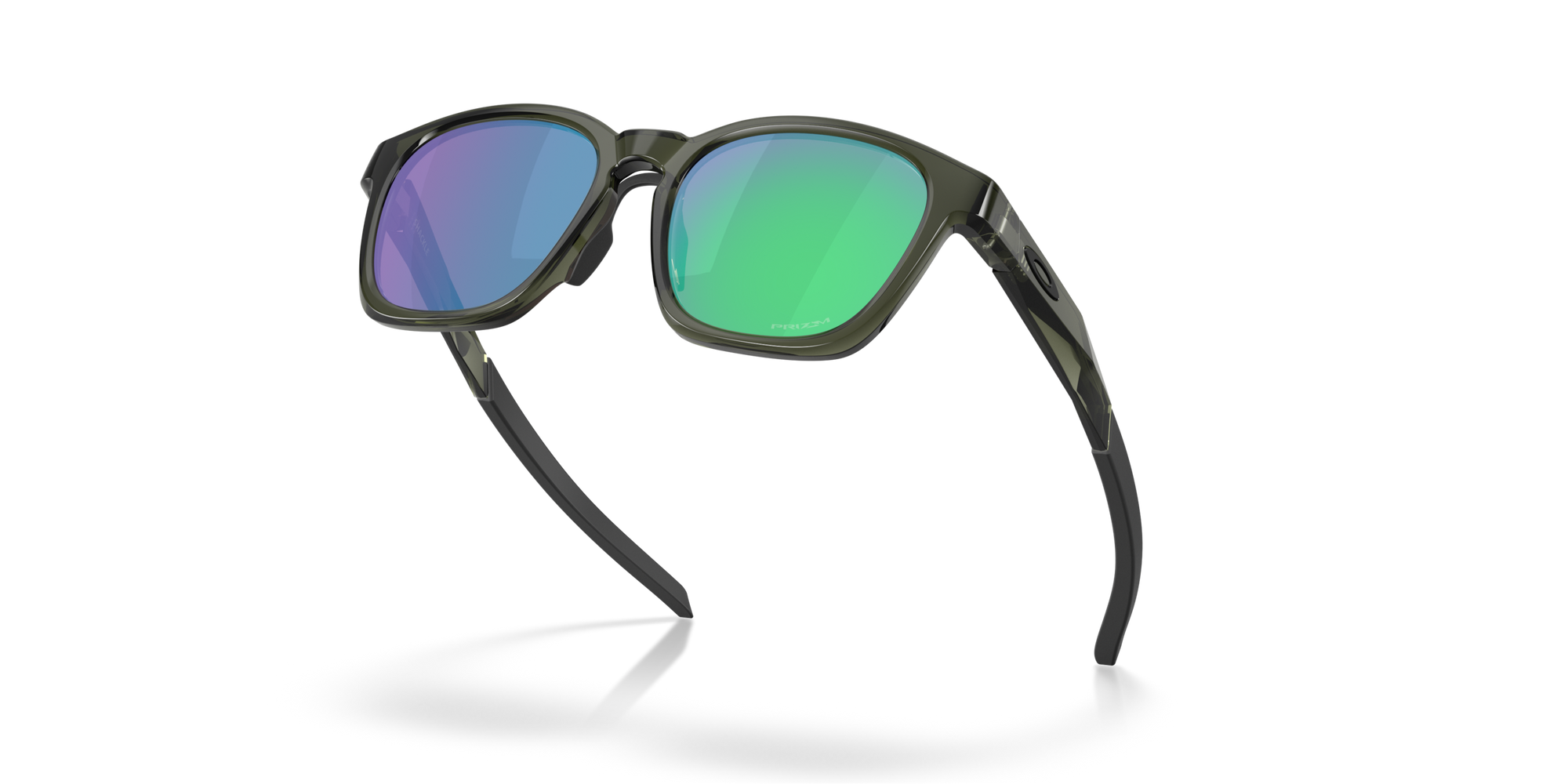 Oakley Okulary przeciwsłoneczne SHACKLE Olive Ink / Prizm Jade OO9507D-02