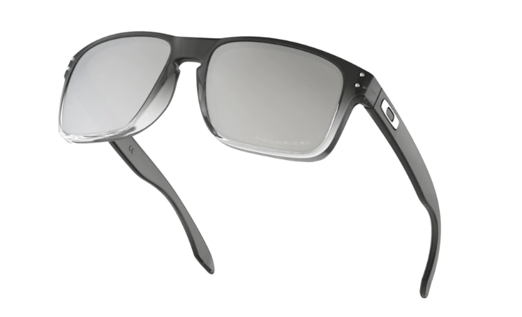 Oakley Okulary Przeciwsłoneczne HOLBROOK Grey Ink Fade/Chrome Iridium Polarized OO9102-A9