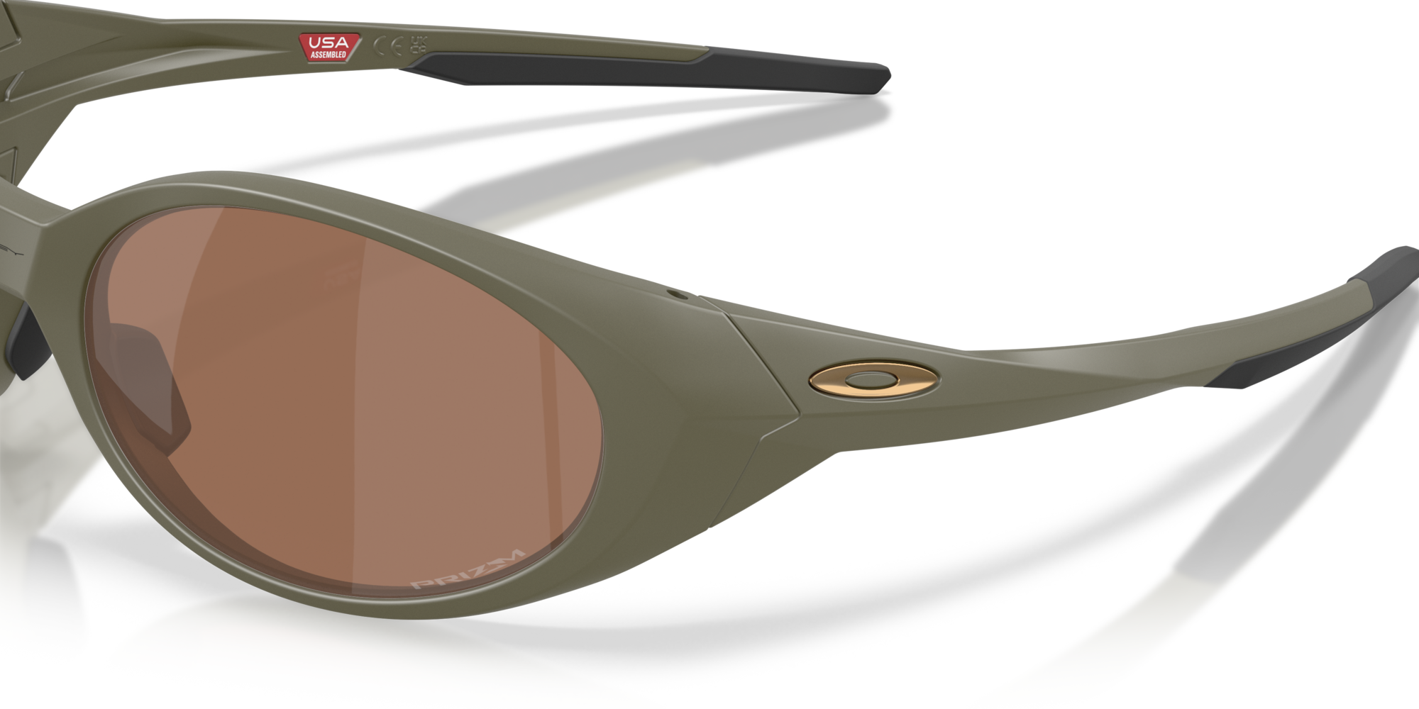 Oakley Okulary przeciwsłoneczne EYEJACKET REDUX Matte Moss/Prizm Tungsten OO9438-44