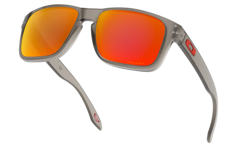 Oakley Okulary przeciwsłoneczne Dziecięce HOLBROOK XS Matte Grey Ink/Prizm Ruby OJ9007-03