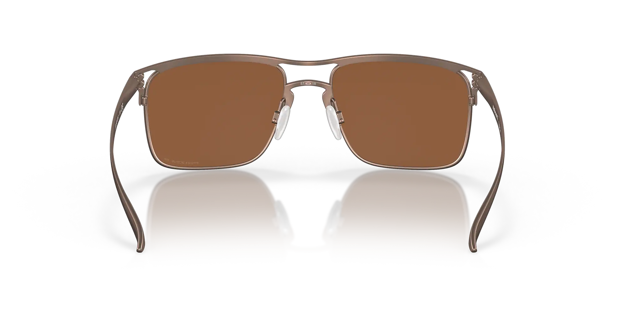 Oakley Okulary przeciwsłoneczne HOLBROOK TI Satin Toast, Prizm Tungsten Polarized OO6048-03