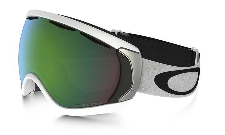 Gogle Oakley CANOPY Matte White/Prizm Gogle Jade Iridium OO7047-65