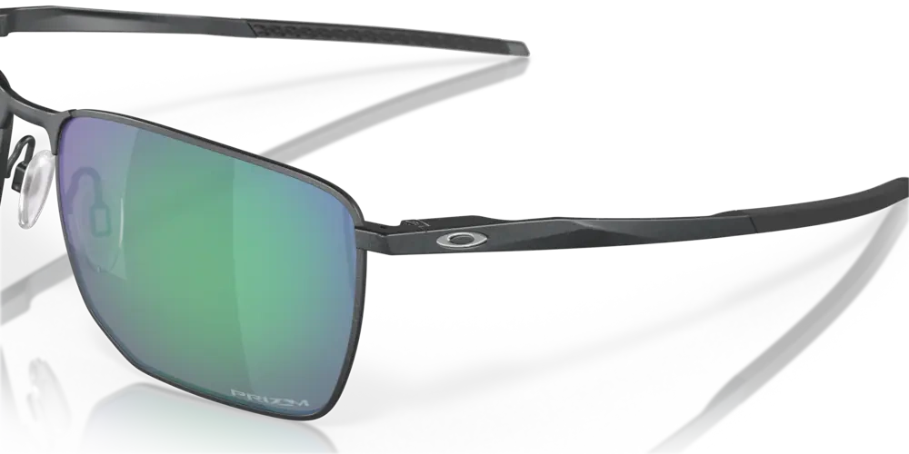 Oakley Okulary przeciwsłoneczne EJECTOR Satin Light Steel, Prizm Jade OO4142-13