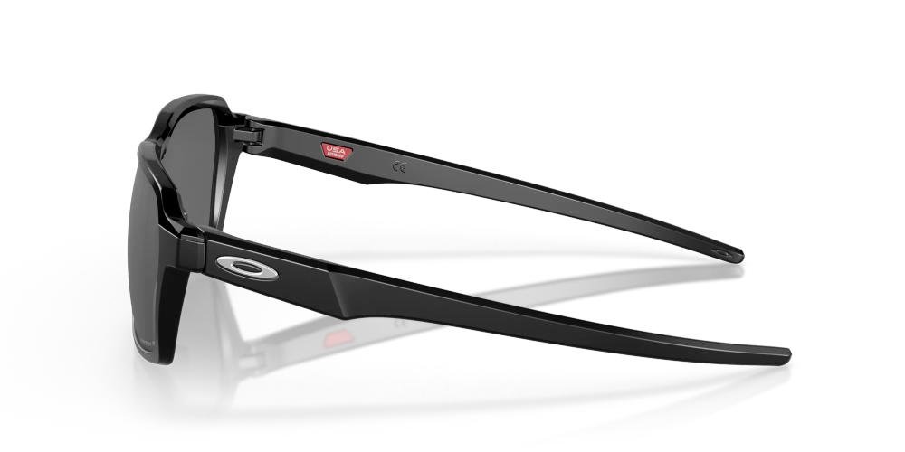 Oakley Okulary przeciwsłoneczne PARLAY Matte Black/Prizm Black Polarized OO4143-04