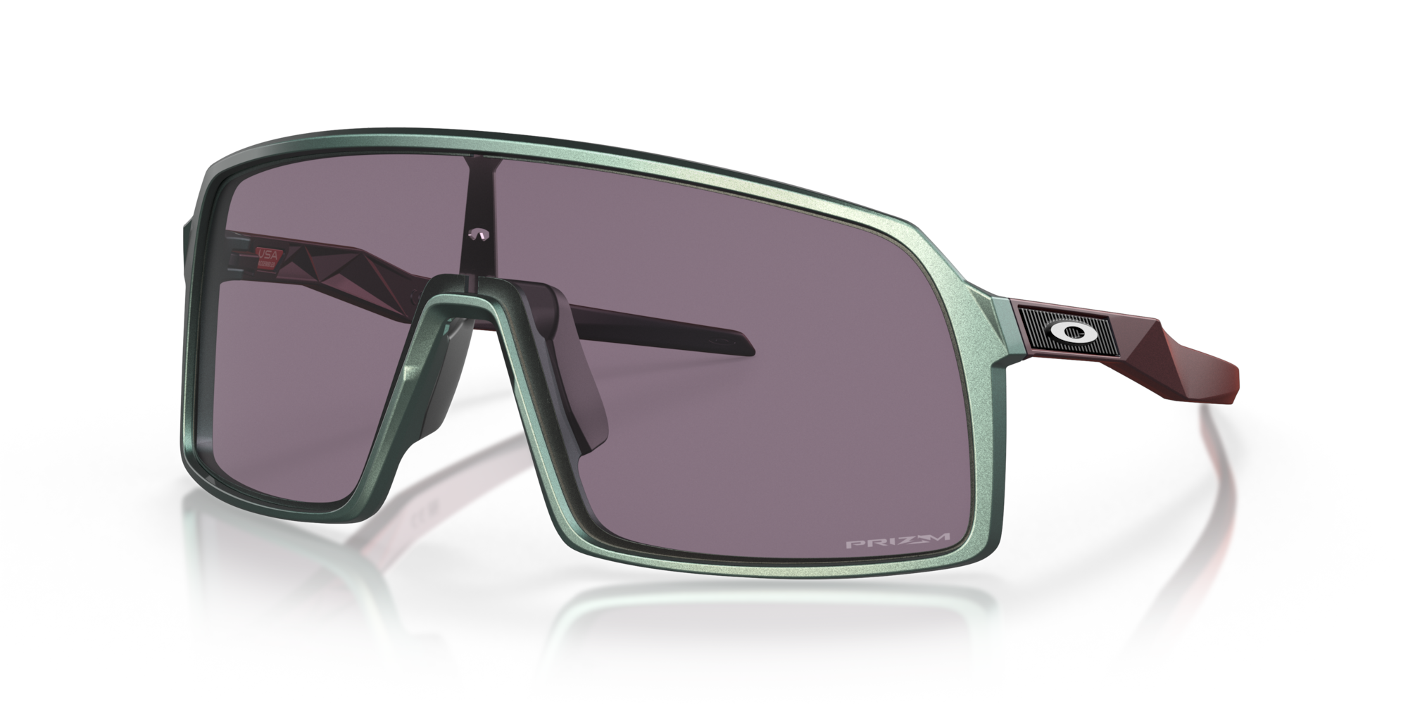 Oakley Okulary przeciwsłoneczne Sutro Verve Collection Verve Matte Silver/Blue Colorshift, Prizm Grey OO9406-97