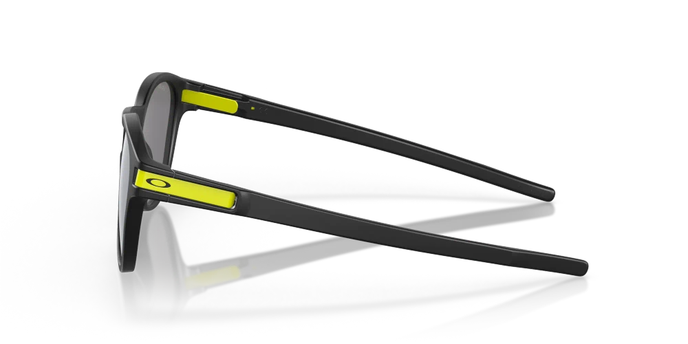 Oakley Okulary przeciwsłoneczne LATCH Valentino Rossi Signature Matte Black / Chrome Iridium OO9265-21